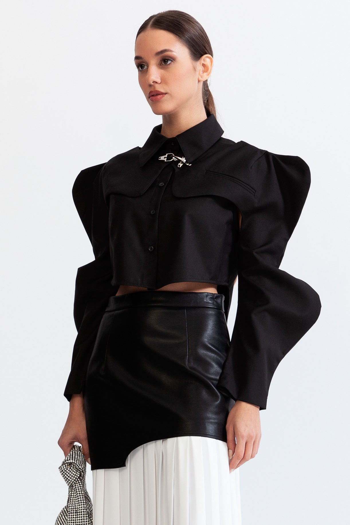 Butterfly Cut T-shirt Black main image 0
