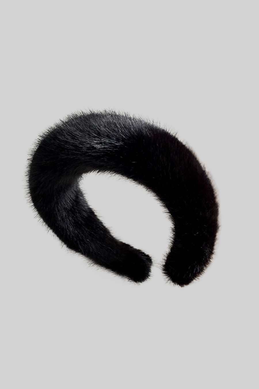 Exquisite Fluffy Headband - Black