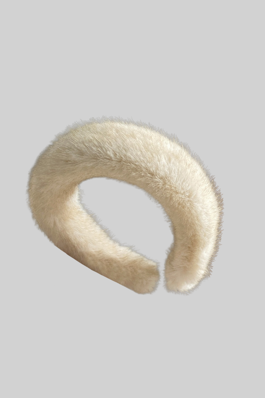 Exquisite Fluffy Headband - White