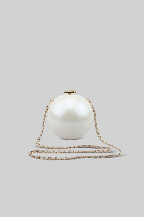 Elegant Bag Globe - White