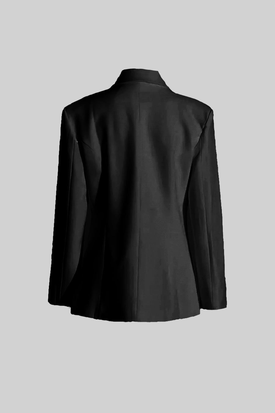 Stellar Double-Breasted Blazer - Black