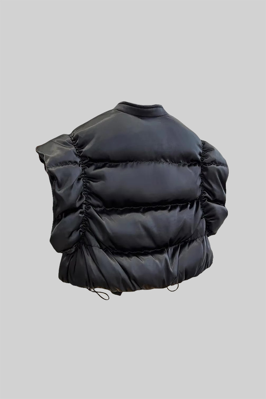 Sleek Puffer Vest - Black