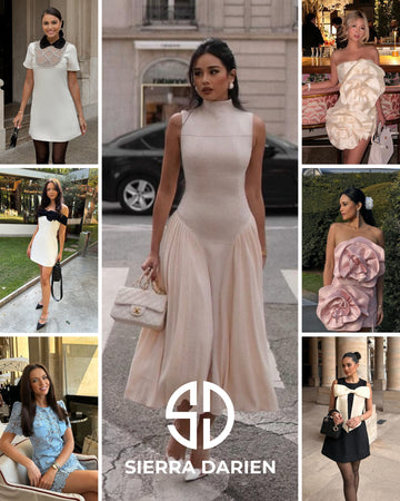Elegant Ruched Gown With Fitted Bodice And Ruffled Waistline - Ivoire